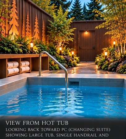 Large Earth Garden Tub
