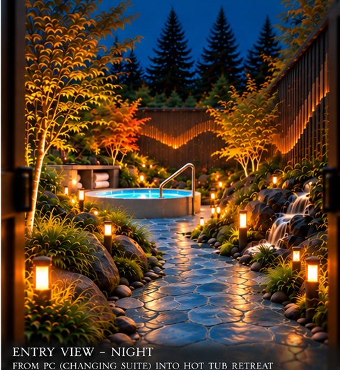 Water Garden Tub